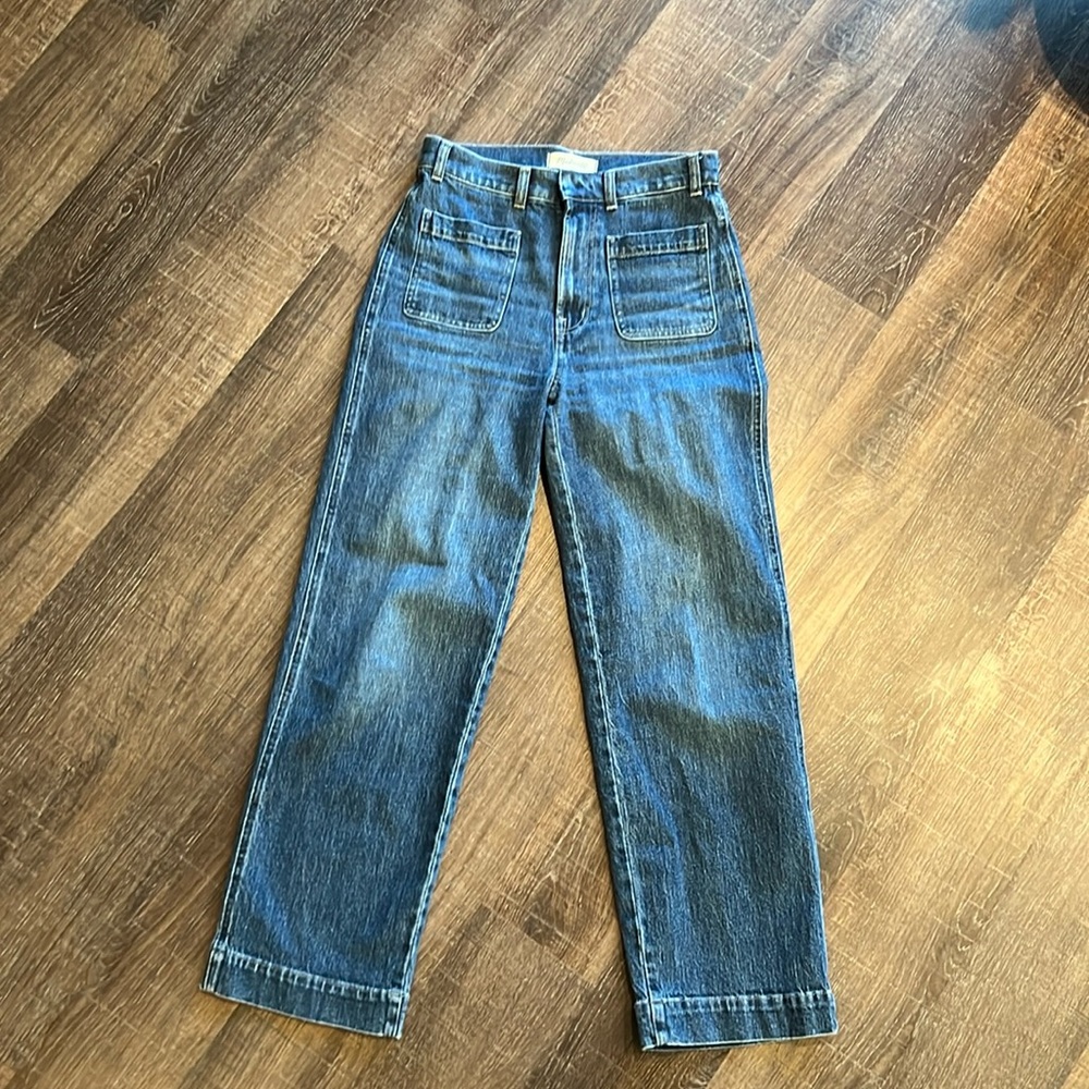 Madewell the perfect vintage wide leg jean